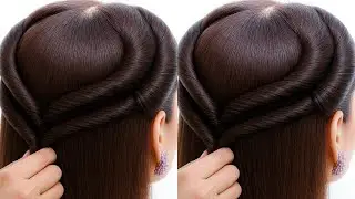 New Amazing Hairstyle - Easy And Stylish Hairstyle For Girls | Hairstyle For Wedding