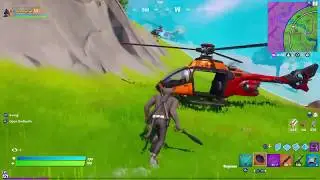 Fortnite Skye's Adventure:  Block damage with a Kingsman