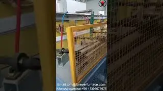 Induction Annealing Steel Pipe and Tube Process Machine #steelpipe #annealing #furnace