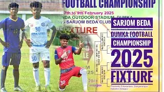 Sarjom beda Dumka football championship 2025 Sadhu marndi @sadhumarndi @HarishSports