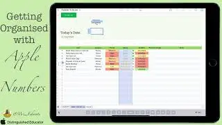 Organising with Apple Numbers - Automated To-Do List:Day 11 (Format Cell as Percentage for progress)