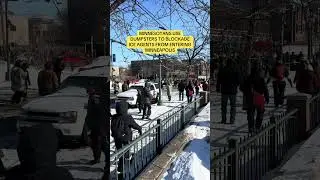 Minnesota uses dumpsters to protect their streets. #Minneapolis #ICE #minneapolis