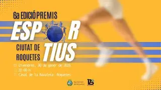 Gala 6a edici&oacute; dels Premis Esportius Ciutat de Roquetes