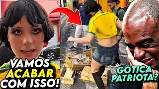 💥GOT&Iacute;CA PATRIOTA VAI PRA CIMA DOS FLANELINHAS NO CENTRO DE SP