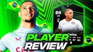 86 RTTK DIEGO CARLOS SBC PLAYER REVIEW - ROAD TO THE KNOCKOUTS - FC 24 ULTIMATE TEAM