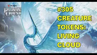 Magic Puzzle Quest - #305 Creature Tokens: Living Cloud