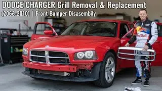 DODGE CHARGER Grill Removal & Replacement (2006-2010) | Front Bumper Disassembly