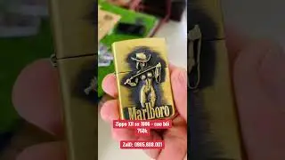 Zippo XII sx 1996 - cao bồi - 750k ZaI0: O985.688.OO1