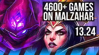 MALZAHAR vs LEBLANC (MID) | 4600+ games, 8/2/14 | BR Master | 13.24