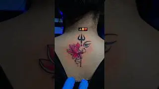 Tattoo girl 🌺❤️ #tattoo #treanding