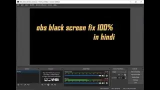 OBS black screen FIX|| 100% DISPLAY CAPTURE FIX|| DIP HINDI GAMING