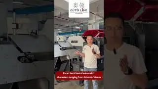 2&ndash;16mm 3D CNC Wire Bending Machine | AutolinkCNC