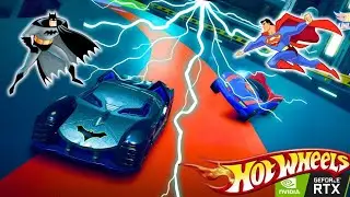 Hot Wheels Unleashed - Batman vs SuperMan Ultimate Race- Who Will Win ?