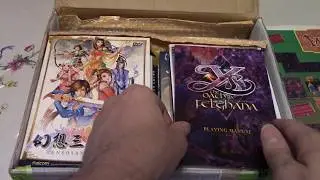 Unboxing of Random Falcom Windows PC Games/Goodies!!!