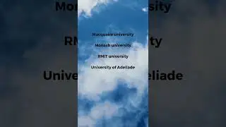 Level 1 universities in Australia 2024 #studyinaustralia #australiauniversities #shorts