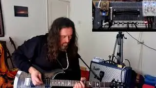 Keeley El Rey Dorado - PedalScapes 1st Play - Supro 1970 RK/ Keeley Caverns/ PRS 2020 SE277 Baritone