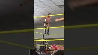 Finn balor accidentally hits the roof 😂 #finnbalor #shorts #wwe