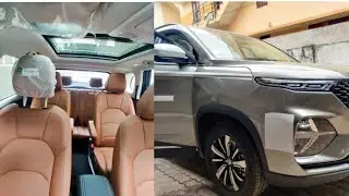 MG Hector Plus revealed|Panaromic Sunroof,Leg swipe,Booking opens|Hector plus|mg hector plus
