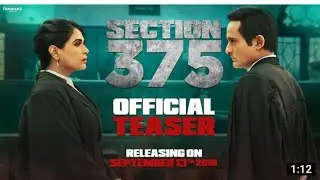 (Teaser) Section 375 | Akshaye Khanna, Richa Chadha