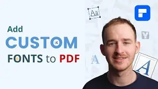 Как добавить пользовательские шрифты в PDF-файл (решения для Windows и macOS)