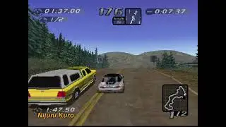 Over Drivin' IV (PS1) - Kindiak Park with BMW Z3