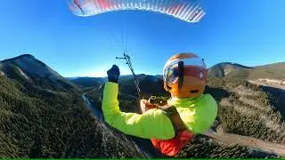 Prairie Mountain Hike and Fly. Nov 19th 2025. Alberta Canada.
