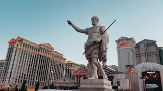 Las Vegas After Dark - A Summer Night's Cinematic Journey | 4K Travel Film 2024