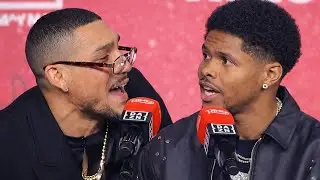 Teofimo Lopez vs Shakur Stevenson &ndash; FULL HEATED Final Press Conference & FACE OFF