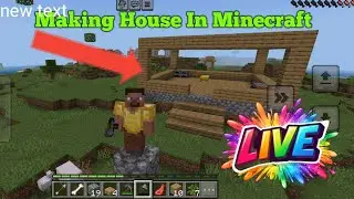Making House 🏠 In Minecraft | LIVE |