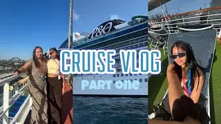 CRUISE VLOG 2023 | Part 1 of P&O Pride Cruise: 📍 Sydney to Moreton Island!