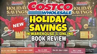 COSTCO🇺🇸HOLIDAY SAVINGS | IN-WAREHOUSE & ONLINE | OCT, 31 TO DEC. 1 2025  BOOK REVIEW #Len  TV Vlog