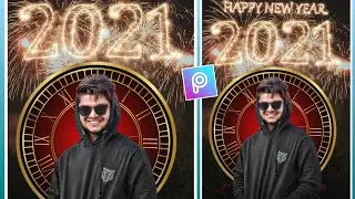 2021 Happy New Year Photo Editing in PicsArt | Happy New Year 2021 Photo Editing | 2021 New Part -12