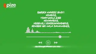 Aba M'bangali- mitambo Lyric Video 