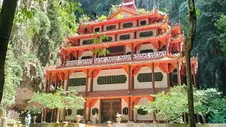 Sam Poh Tong Temple, Ipoh - Red Pagoda