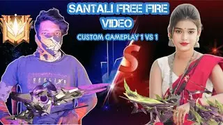 ROD KORA GAMING VS RANDOM PLAYER  || CUSTOM GAMEPLAY 😈😈 1 VS 1 || SANTALI FREE FIRE VIDEO