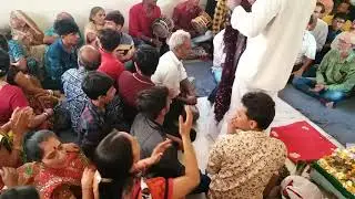 8.Balvi mataji jamkhambhali લુહાર ચાલ મકવાણા ના કુળ ની દેવી બાલવી માતાજીનાં ભુવા બનાવેલા ની પુજા