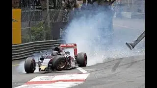 Monaco F1 Crash Compilation