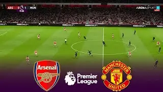 ARSENAL vs MANCHESTER UNITED Live | Premier League 2026 | 25/01/2026 | Simulation PES 2021 Gameplay