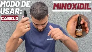MODO DE USAR MINOXIDIL CABELO 7% ORIGINAL ( MinoxTurbo )