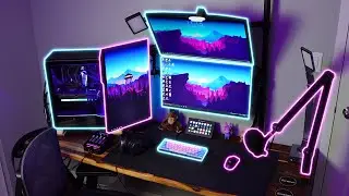 Ultimate Gaming / Streaming Setup - Full Setup Tour 2021!