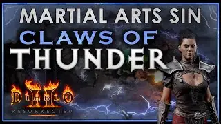 Diablo 2 RESURRECTED BUILD - CLAWS OF THUNDER ASSASSIN