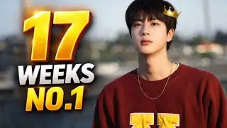 Unmatched Popularity: Jin BTS Tops Fan & Star Ranking for the 17th Week in a Row
