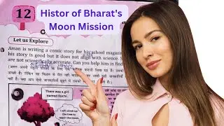 Chapter 12 History of Bharat's Moon Mission - Full Explanation | RBSE class 5 English
