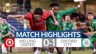 Iaciofano strike clips Welling's wings | Welling 0-1 Oxford City | VNLS Highlights