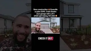 New construction, Roseville, Ca 5beds 3baths 707,000 🤩