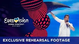 Nathan Trent - Running On Air (Austria) EXCLUSIVE Rehearsal footage