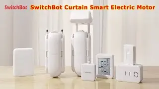 SwitchBot Curtain Smart Electric Motor - Wireless App or Automate Timer Control | Best Wonder Goods