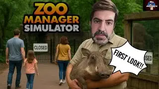 ZOO MANAGER SIMULATOR | Simulation | FIRST LOOK | PS5HD | 