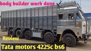 dashmesh truck body builder  punjab 🛠  full review Tata motors 4225c bs6 📲9779835432