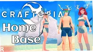 Craftopia Gameplay #2 [Rachael] : HOME BASE | 3 Player Co-op